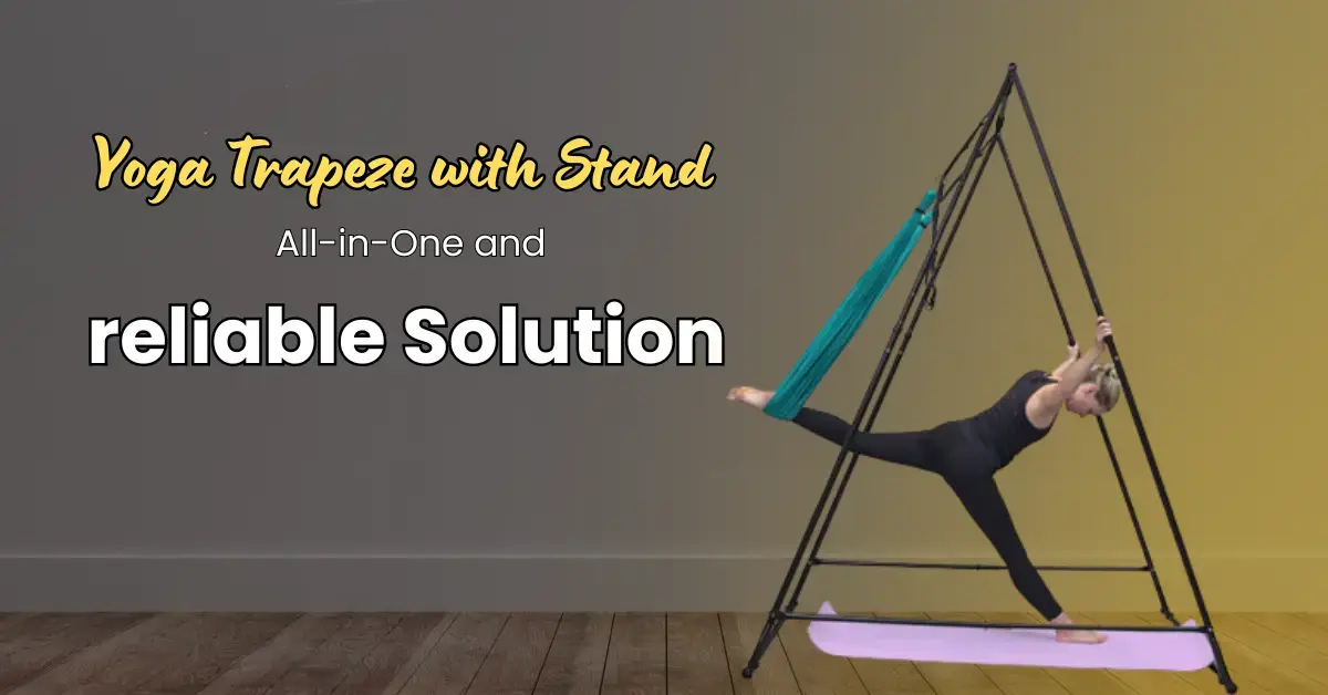 yoga trapeze with stand